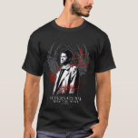 Supernatural Castiel Graffiti Graphic T-Shirt<br><div class="desc">Check out this grunge,  graffiti style graphic of Castiel with wings and sigils!</div>