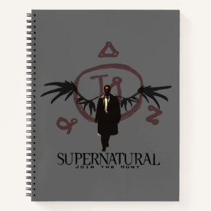 Supernatural Castiel Illustration Notebook