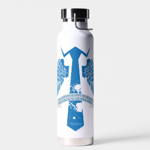 Supernatural Castiel Tie Quote Graphic Water Bottle