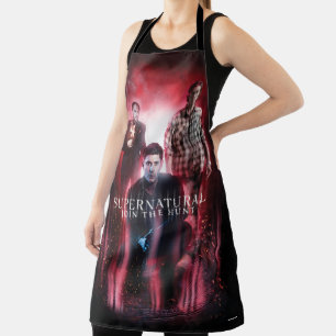 Supernatural Crowley, Dean, and Sam Apron