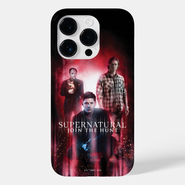 Supernatural Crowley, Dean, and Sam Case-Mate iPhone Case (Back)