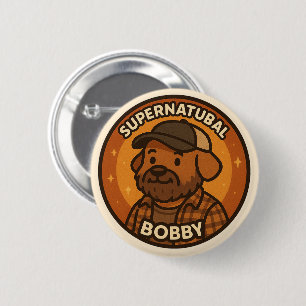Supernatural Dog - Bobby 6 Cm Round Badge