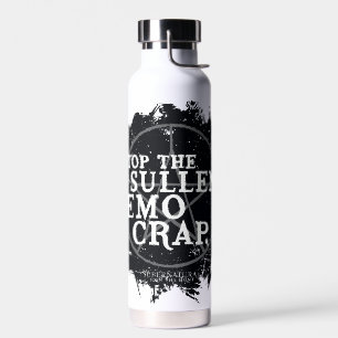 Supernatural "Emo" Quote Water Bottle