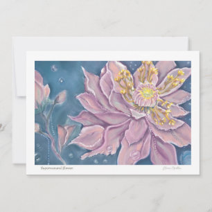 Supernatural Flower Card
