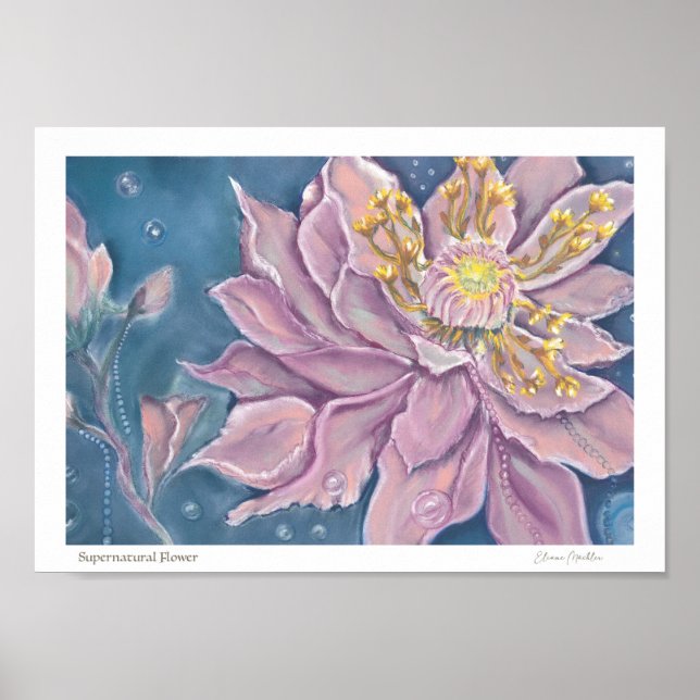 Supernatural Flower Poster (Front)