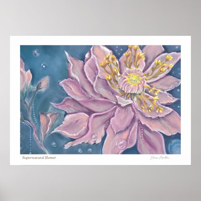 Supernatural Flower Poster (Front)