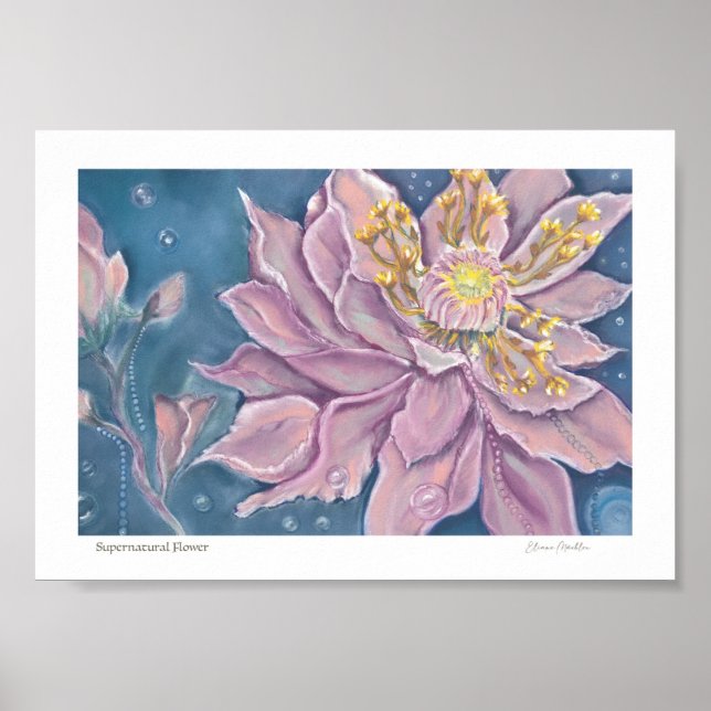 Supernatural Flower Poster (Front)