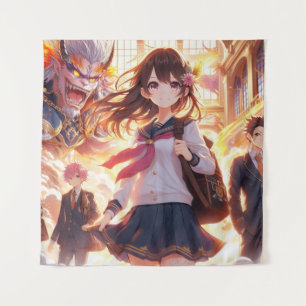 Supernatural Hina: School of Shadows Tapestry