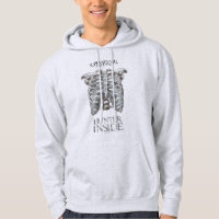 Supernatural "Hunter Inside" Ribcage Graphic