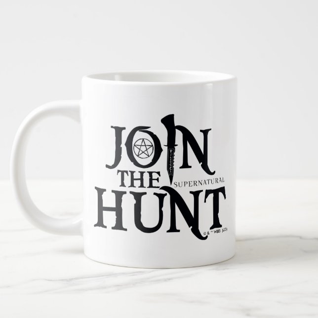 Supernatural "Join the Hunt" Large Coffee Mug (Left)