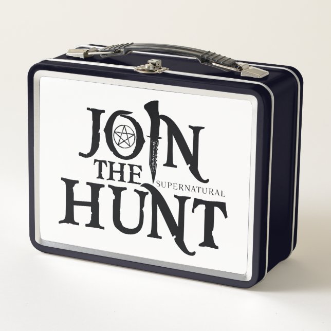 Supernatural "Join the Hunt" Metal Lunch Box (Front)