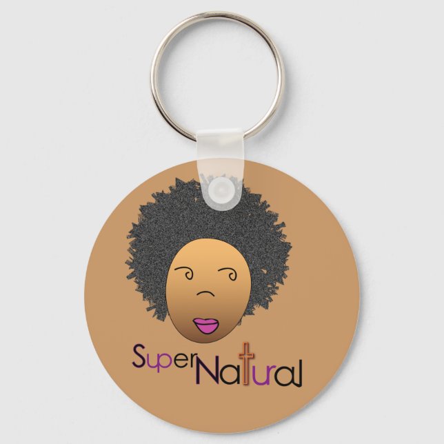 SUPERnATural Key Ring (Front)