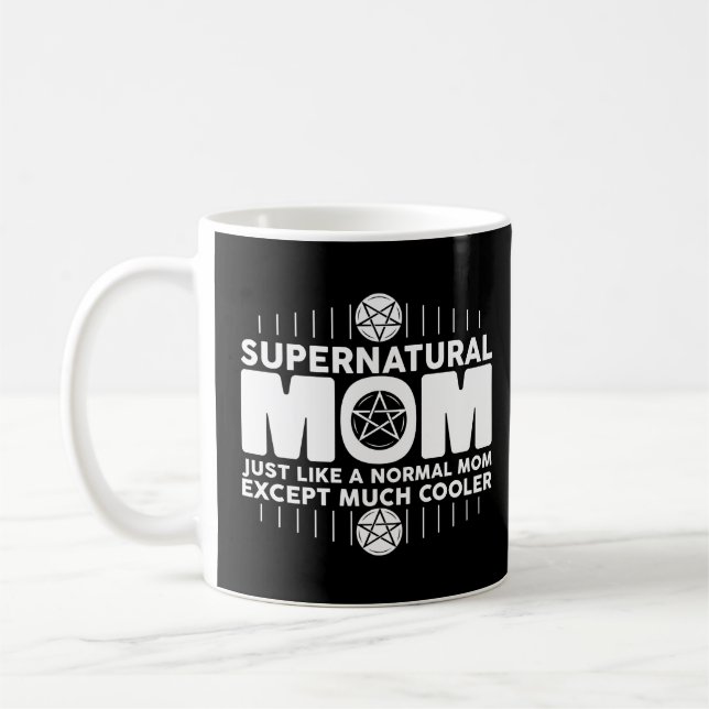 Supernatural Mum Like A Normal Mum Supernatural  Coffee Mug (Left)
