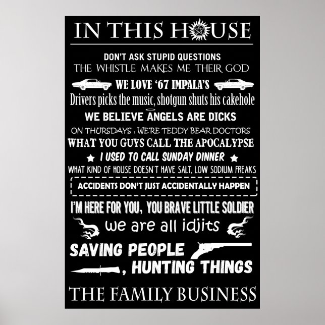 Supernatural Poster: Enter the World of the Extrao Poster (Front)