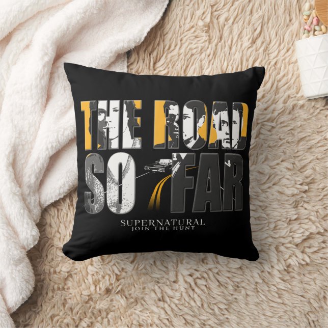 Supernatural "The Road So Far" Cushion (Blanket)