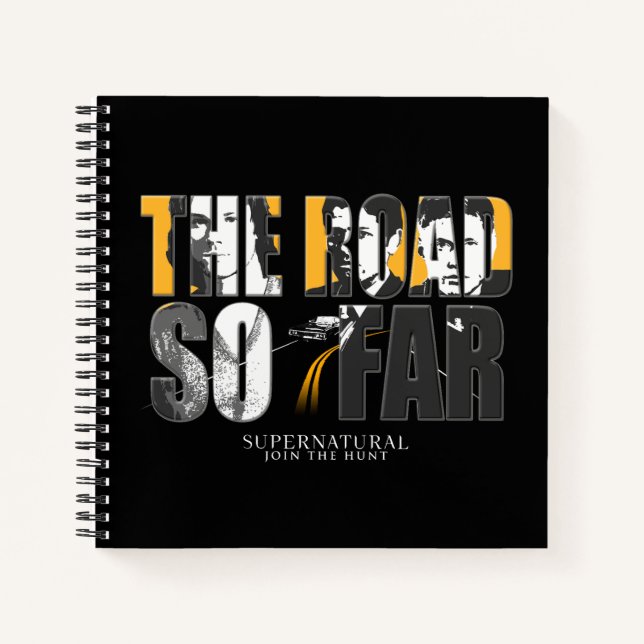 Supernatural "The Road So Far" Notebook (Front)