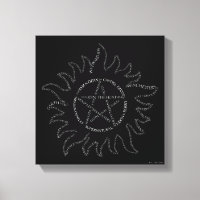 Supernatural Typography Pentagram