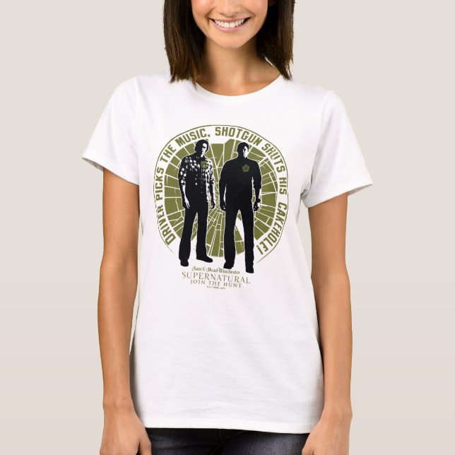 Supernatural Winchester Brothers "Shotgun" T-Shirt (Front)