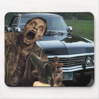 Supernatural Zombie Shooter Mouse pad