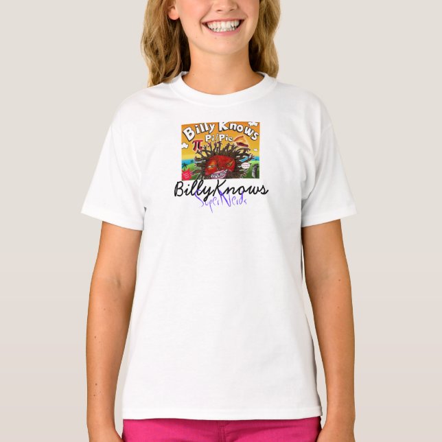 SuperNerd Pie/Pi t-shirt (Front)