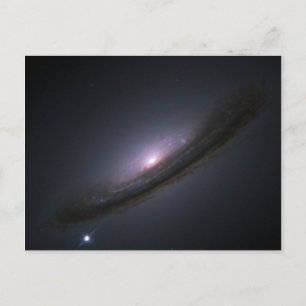 Supernova 1994D disc galaxy NASA Postcard