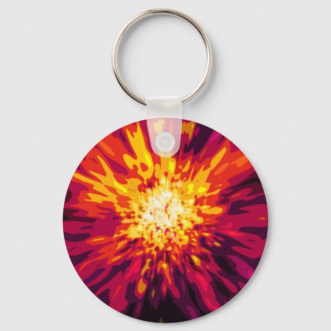 Supernova Blast Key Ring (Front)
