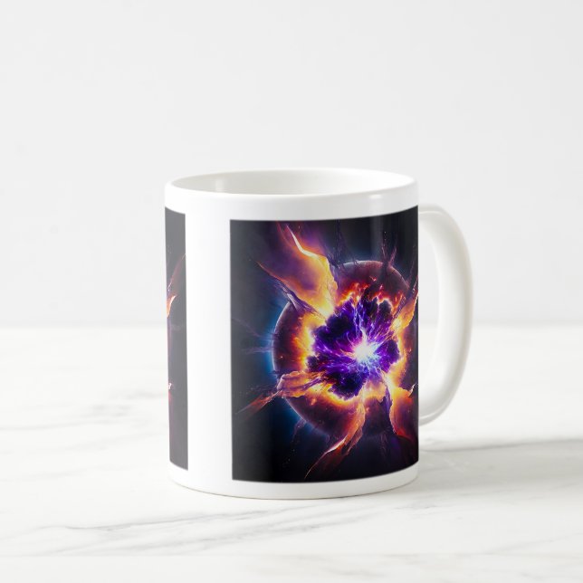 Supernova Classic Mug, 11 oz  Coffee Mug (Front Right)