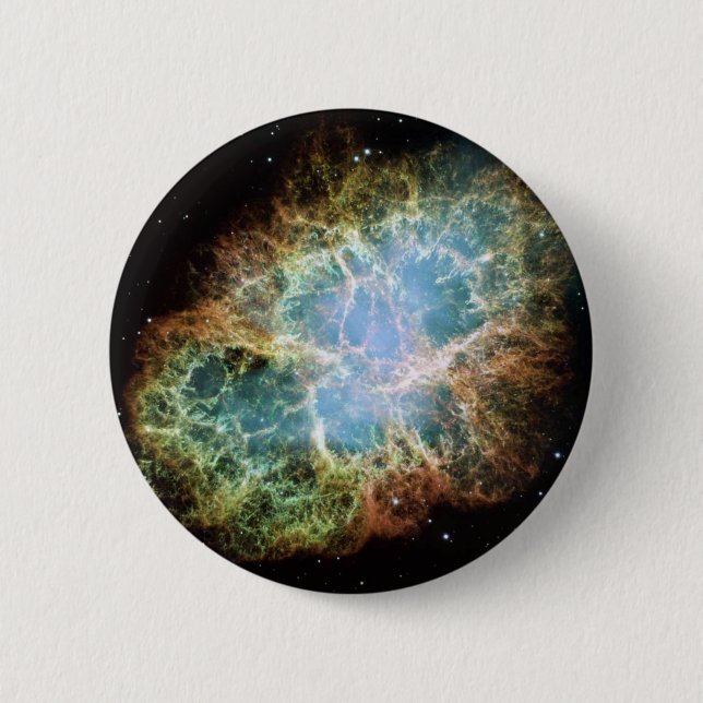 Supernova Explosion Star Galaxy Universe Black Sky 6 Cm Round Badge (Front)