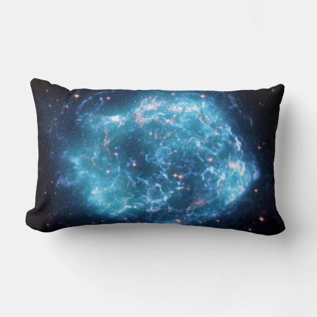 Supernova Remnant Cassiopeia A Lumbar Cushion (Front)