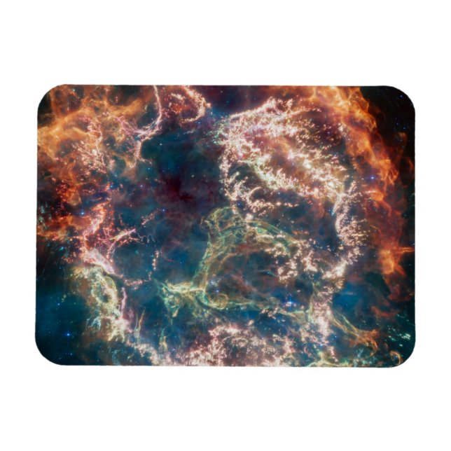 Supernova Remnant Cassiopeia A. Magnet (Horizontal)