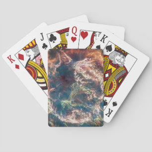 Supernova Remnant Cassiopeia A. Playing Cards