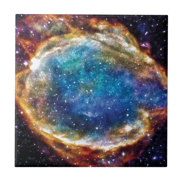 Supernova Remnant G299.2-2.9 NASA Space Photo Ceramic Tile (Front)