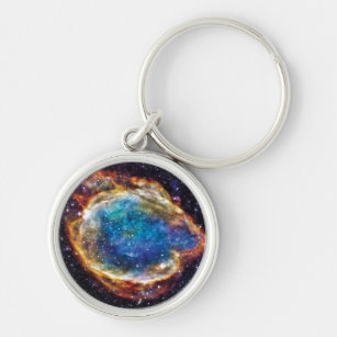 Supernova Remnant G299.2-2.9 NASA Space Photo Key Ring