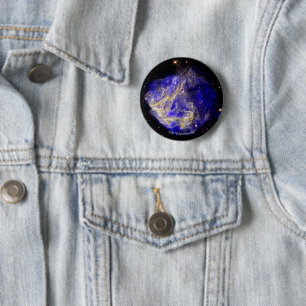 Supernova Remnant N49 6 Cm Round Badge