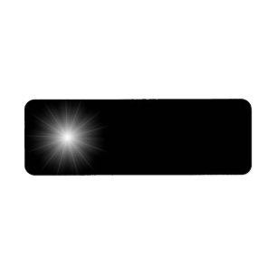 Supernova Return Address Label