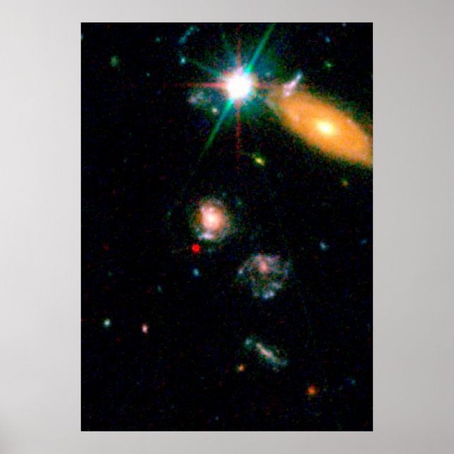 Supernova (SN 2002dd) in the Hubble Deep Field Nor Poster (Front)