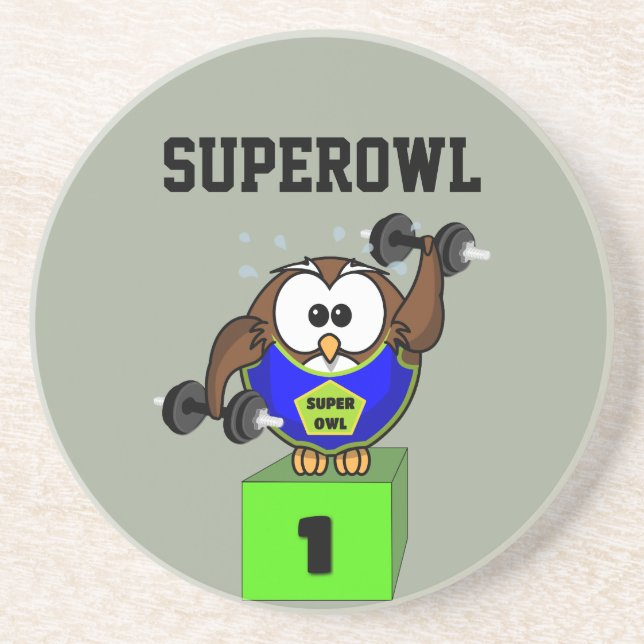 SuperOwl Coaster (Front)