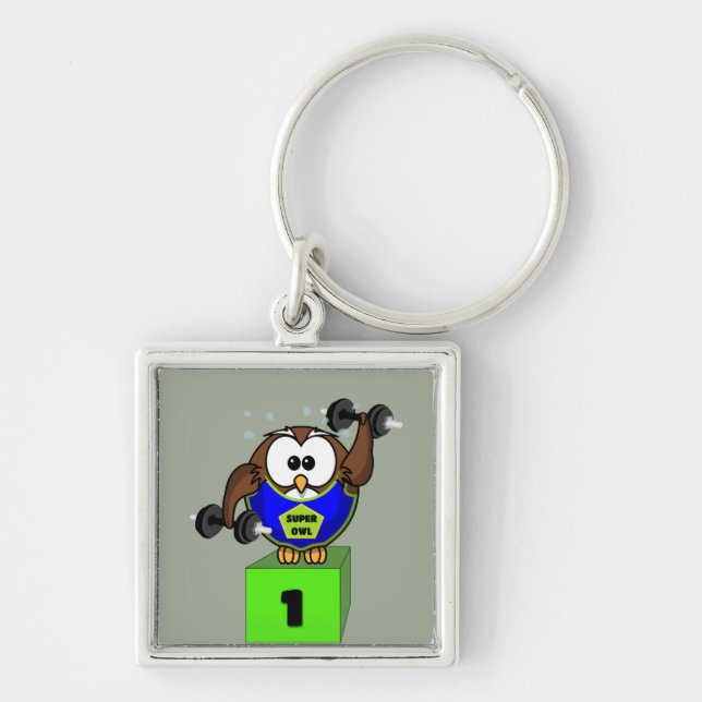 SuperOwl Key Ring (Front)