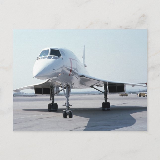 Supersonic Concorde Postcard (Front)