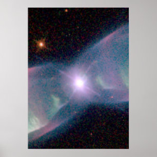 Supersonic Exhaust from Nebula M2-9 Poster