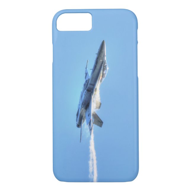 Supersonic F-18 Jet-Fighter Design for Pilots Case-Mate iPhone Case (Back)