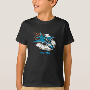 Supersonic Fighter Jet – High-Speed Power Aviation T-Shirt