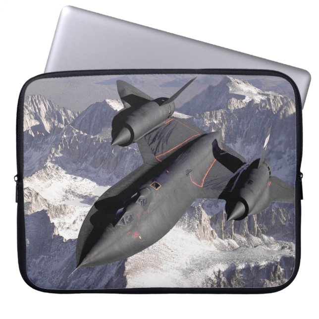 Supersonic Fighter Jet Laptop Sleeve (Front)