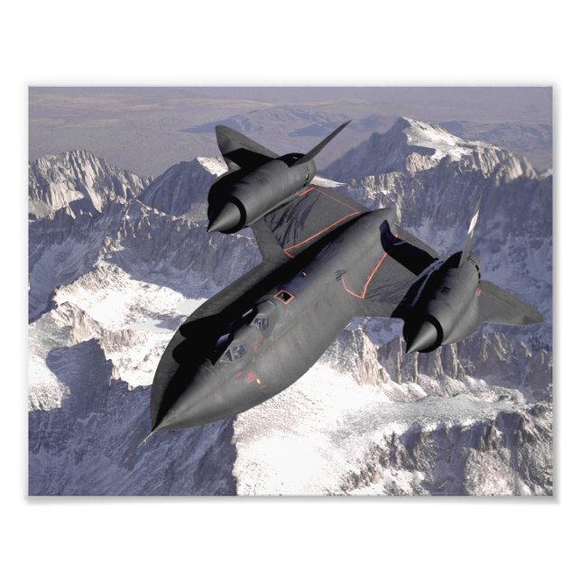 Supersonic Fighter Jet Photo Print (Front)