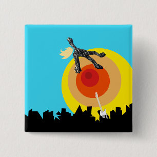 supersonic spaceman eurovision uk sam 15 cm square badge