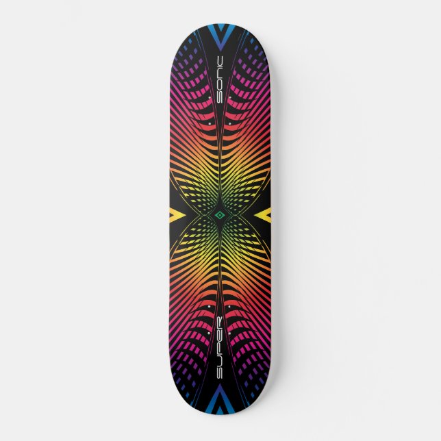 Supersonic Spectrum Skateboard (Front)