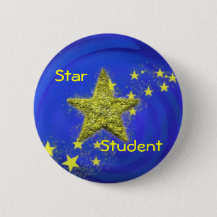 Superstar 6 Cm Round Badge