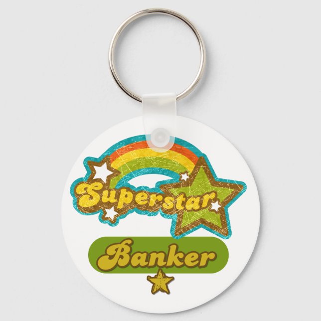 Superstar Banker Key Ring (Front)