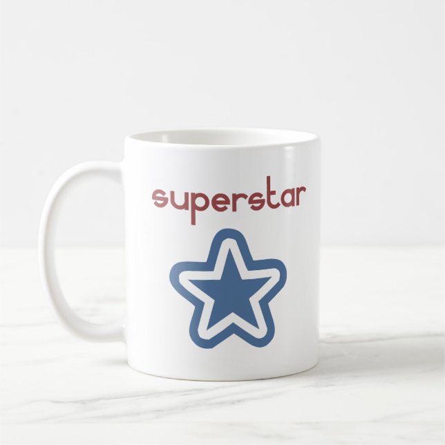SUPERSTAR COFFEE MUG (Left)