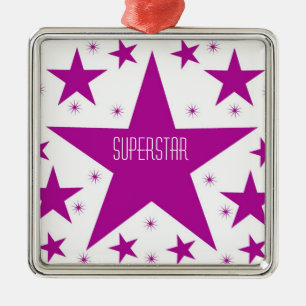 Superstar Collection Premium Square Ornament